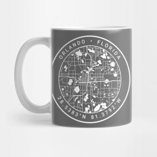 Orlando Map Mug